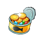 cats collect food symbol icon