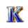 cats split n win k symbol icon