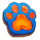 cave mystery footprint symbol icon