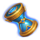 celestial flash of zeus sandclock symbol icon
