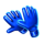 champions of the spin gloves symbol icon