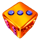 chance machine 100 dice 3 symbol icon