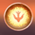 change goddess of the moon coffee symbol icon