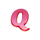 charge bison ascent q symbol icon