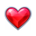 charged wins power frames heart symbol icon