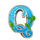 charm and date symbol 7 icon