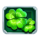 charm blitz clover symbol icon