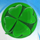 charm land clover symbol icon