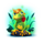 charming hearts frog 1 symbol icon
