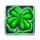 charms and treasures clover logo icon
