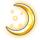 charms and treasures moon symbol icon