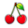 chase the fruits cherry symbol icon