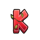 cheeky charlie k symbol icon