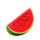 cheeky cherry watermelon symbol icon