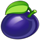 cheeky fruits 6 deluxe plum symbol icon