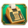 cheesy luck triple fortune register symbol icon