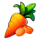 chefs delights megaways carrot symbol icon