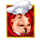 chefs sticky fruits cook symbol icon