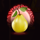 cherry fiesta pear symbol icon