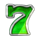 cherry rush 7s yellow green symbol icon