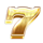 cherry trio 7 gold symbol icon
