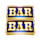 cherry trio double bar symbol icon