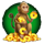 chests of cai shen 2 monkey coins symbol icon