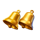 chicken coin bell symbol icon