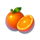 chicken fire orange symbol icon