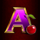 chicken fox 5x skillstar a letter symbol icon