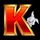 chicken fox jr k letter symbol icon
