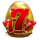 chicken gems sevens symbol icon