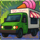 chicken royal ice cream truck symbol icon