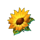 chickenville power combo sunflower symbol icon