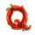 chili cash q symbol icon