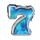 chili max 7s hold and win 7 blue symbol icon