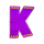 chili poppers k symbol icon