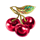 chilli joker double 5 gold cherries symbol icon