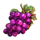 chilli joker double 5 purple grapes symbol icon