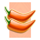 chilli pepe hot stacks 2 peppers symbol icon