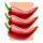 chilli pepe hot stacks 3 peppers symbol icon