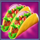 chilli super stars tacos symbol icon