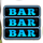chiquito halloween triple bar symbol icon