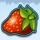 chiringuito party strawberry symbol icon