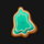 christmas cash spins bell symbol icon