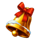 christmas coin bell symbol icon