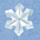 christmas in papertown snowflake symbol icon