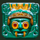 christmas of pyramid king mask symbol icon