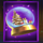 christmas plaza doublemax snowglobe symbol icon