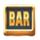 christmas tree treats bar symbol icon